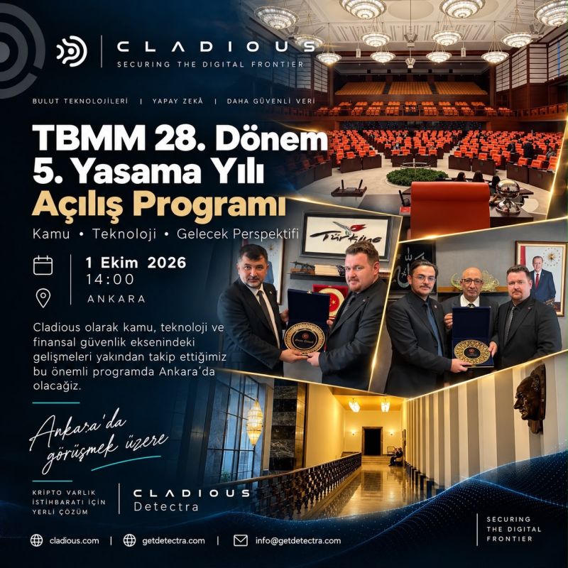 1 Ekim | TBMM 28. Dönem 5. Yasama Yılı Açılış Programı – Ankara paylaşım görseli